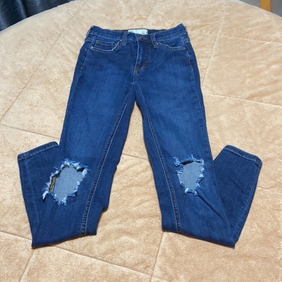 Free People Recessed Skinny Jeans - Picture 3 of 9